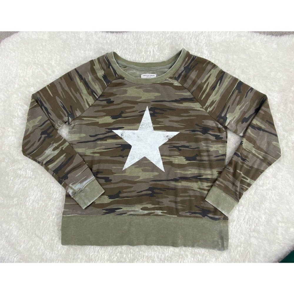 Grayson Threads Women’s Camo Sweatshirt Pullover Size Large - Picture 4 of 11